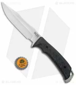 SOG Pillar Fixed Blade Knife Black Canvas Micarta (5" Satin) -Avokelavavat Sales Store SOG Pillar Black Canvas Micarta UF1001 BX BHQ 52446 jr bottlecap 2