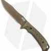 SOG Pillar Limited Fixed Blade Canvas Micarta (5" Bronze Cerakote)