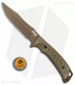 SOG Pillar Limited Fixed Blade Canvas Micarta (5" Bronze Cerakote) -Avokelavavat Sales Store SOG Pillar Limited Fix Blade Canvas Micarta Bronze Cerakote UF1002 BX BHQ 94263 jr bottlecap