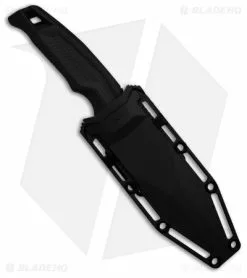 SOG Recondo FX Fixed Blade Knife Black GRN/Rubber (4.6" Black Ti Ni) -Avokelavavat Sales Store SOG Recondo FX FXB Black GRN Rubber 2in Blk Ti NI BHQ 140877 td sheath