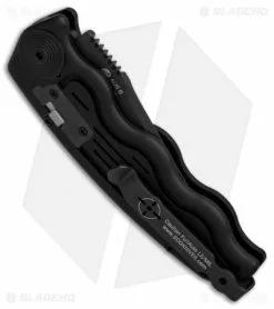 SOG-TAC California Special Automatic Knife (1.9" Black) ST-14 7 SOG-TAC California Special Automatic Knife (1.9" Black) ST-14 -Avokelavavat Sales Store SOG TAC California Special black BHQ 80605 er side