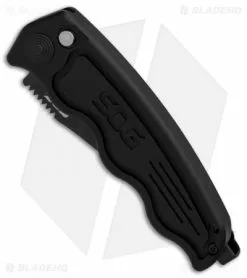 SOG-TAC California Special Automatic Knife (1.9" Black) ST-14 8 SOG-TAC California Special Automatic Knife (1.9" Black) ST-14 -Avokelavavat Sales Store SOG TAC California Special black BHQ 80605 er spine