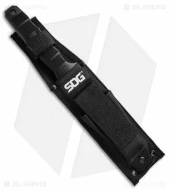 SOG Seal Team Elite Fixed Knife W/ Nylon Sheath (TiNi SER) SE37-N -Avokelavavat Sales Store SOG seal team elite cylon sheath SE37 N BHQ 3017 er sheath