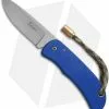 Sakman Pointer Friction Lock Knife Blue G-10 (3" Stonewash)