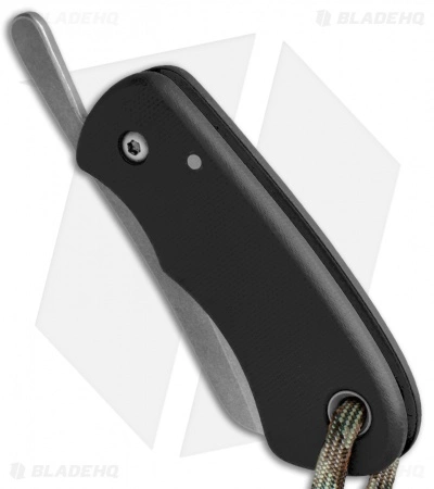 Sakman Chappy Friction Lock Knife Black G-10 (2.1" Stonewash) 4 Sakman Chappy Friction Lock Knife Black G-10 (2.1" Stonewash) - Image 2