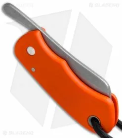 Sakman Chappy Friction Lock Knife Orange G-10 (2.1" Stonewash) -Avokelavavat Sales Store Sakman Chappy Friction G 10 SW Orange BHQ 51178 jr side