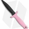 Schrade Compact Boot Knife S/E Fixed Blade Pink (3.5" Black) SCHF19PF
