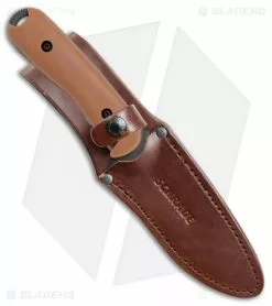 Schrade Frontier Fixed Blade Knife Brown Grivory (5" Black SW) SCHF42D 6 Schrade Frontier Fixed Blade Knife Brown Grivory (5" Black SW) SCHF42D -Avokelavavat Sales Store Schrade Frontier brown grivory black sw SCHF42D BHQ 62025 er sheath