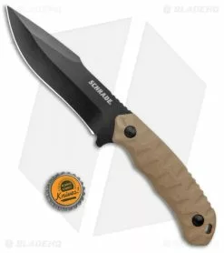 Schrade I-Beam Fixed Blade Knife Brown G-10 (4.75" Black) 9 Schrade I-Beam Fixed Blade Knife Brown G-10 (4.75" Black) -Avokelavavat Sales Store Schrade G 10 Modified Drop Fixed Tan Black 1136029 BHQ 125127 jr bottlecap