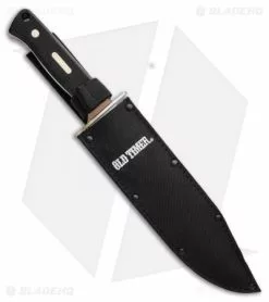 Schrade Old Timer Bowie Fixed Blade Knife Black/Tan (10" Satin) -Avokelavavat Sales Store Schrade Old Timer Bowie 1130045 BHQ 116098 LS Sheath