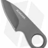 Schrade Pocket Fixed Blade Neck Knife W/ Money Clip (2" Gray) SCHCC1CP