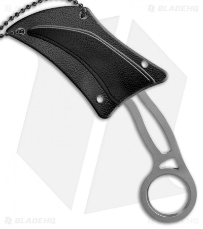 Schrade SCH111 Karambit Fixed Blade Neck Knife (3" Gray) 5 Schrade SCH111 Karambit Fixed Blade Neck Knife (3" Gray) - Image 3