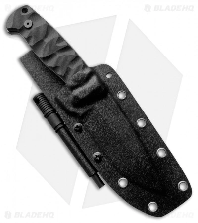 Schrade Full Tang Fixed Blade Knife Black G-10 (3.8" Black) SCHF59 4 Schrade Full Tang Fixed Blade Knife Black G-10 (3.8" Black) SCHF59 - Image 2