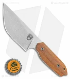 Sheepdog Knives LDT Fixed Blade Knife Natural Micarta (4" Stonewash) -Avokelavavat Sales Store Sheepdog Knives LDT Natural Micarta Fixed Blade 4 Stonewash BHQ 121426 LS Bottlecap
