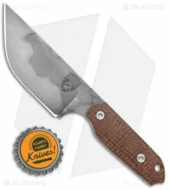 Sheepdog Knives Mini LDT Fixed Blade Knife Burlap Micarta (3" Gray) -Avokelavavat Sales Store Sheepdog Knives Mini LDT Burlap Micarta BHQ 121425 jr bottlecap