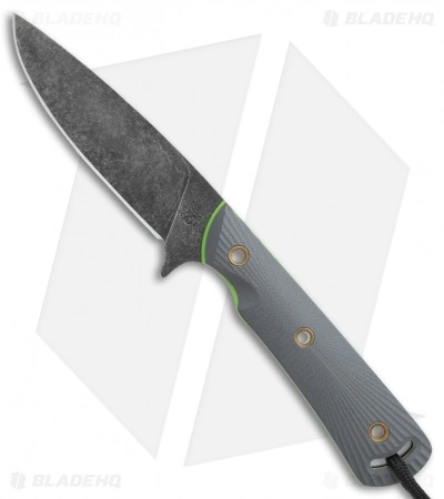 Smith & Sons Comanche Fixed Blade Knife Charcoal Gray G-10 (3.6" Black SW) 3 Smith & Sons Comanche Fixed Blade Knife Charcoal Gray G-10 (3.6" Black SW)