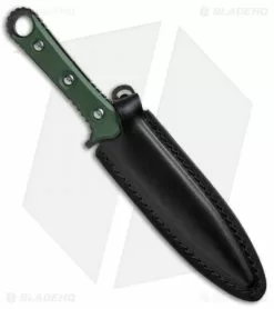 Smith & Wesson SWF606GR D/E Fixed Blade Boot Knife Green G-10 (4.5" Black SW) -Avokelavavat Sales Store Smith Wesson DE Boot Knife Green G 10 Black SW SWF606GR BHQ 67519 jr sheath