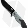 Smith & Wesson M&P Fixed Blade Knife Aluminum/Rubber (4" Black Serr) SWMPF2BS -Avokelavavat Sales Store Smith Wesson MP aluminum rubber black serr SWMPF2BS BHQ 68959 er
