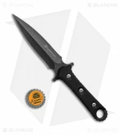 Smith & Wesson SWF606FCP S/E Fixed Blade Boot Knife Black G-10 (4.5" Black SW) -Avokelavavat Sales Store Smith Wesson SE Boot Knife Black G 10 Black SW SWF606FCP BHQ 67492 jr bottlecap