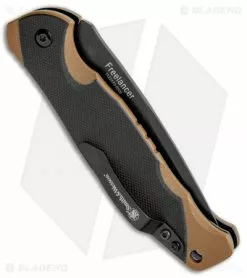 Smith & Wesson Freelancer Plunge Lock Knife (3.5" Black) -Avokelavavat Sales Store Smith and Wesson Freelancer Plunge Black 1122570 BHQ 112613 jr side