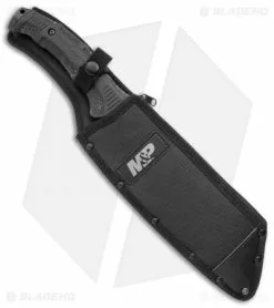 Smith & Wesson M&P Fixed Blade Extraction/Evasion Cleaver (10" Black) 1117208 -Avokelavavat Sales Store Smith and Wesson MP Extraction Evasion Cleaver Black 1117208 BHQ 112610 jr sheath