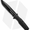 Smith & Wesson Search & Rescue Fixed Blade Knife Black (6" Black Serr) 1100070 -Avokelavavat Sales Store Smith and Wesson Search and Rescue Black Black Serr 1100070 BHQ 93656 jr