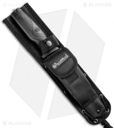 Smith & Wesson Search & Rescue Fixed Blade Knife Black (6" Black Serr) 1100070 5 Smith & Wesson Search & Rescue Fixed Blade Knife Black (6" Black Serr) 1100070 - Image 3