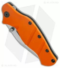 Sniper Bladeworks LPC Frame Lock Knife Orange G-10/SW Ti (3.5" Satin) -Avokelavavat Sales Store Sniper Bladeworks LPC FL Orange G 10 Satin BHQ 143898 jr spine