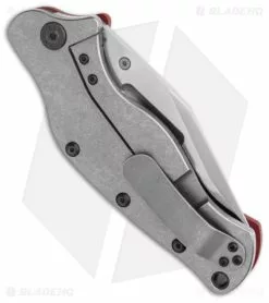 Sniper Bladeworks LPC Frame Lock Knife Red G-10/SW Ti (3.5" Satin) 8 Sniper Bladeworks LPC Frame Lock Knife Red G-10/SW Ti (3.5" Satin) -Avokelavavat Sales Store Sniper Bladeworks LPC FL Red G 10 Satin BHQ 143895 jr side