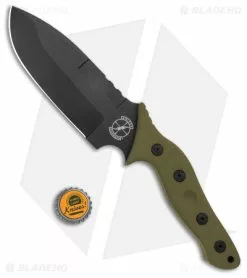 Sniper Bladeworks MAMU Fixed Blade Knife OD Green G-10 (5.5" Black) 9 Sniper Bladeworks MAMU Fixed Blade Knife OD Green G-10 (5.5" Black) -Avokelavavat Sales Store Sniper Bladeworks MAMU Fixed Blade OD Green G 10 Black BHQ 143945 jr bottlecap
