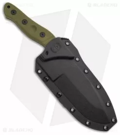 Sniper Bladeworks MAMU Fixed Blade Knife OD Green G-10 (5.5" Black) 8 Sniper Bladeworks MAMU Fixed Blade Knife OD Green G-10 (5.5" Black) -Avokelavavat Sales Store Sniper Bladeworks MAMU Fixed Blade OD Green G 10 Black BHQ 143945 jr sheath