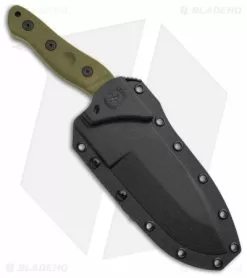 Sniper Bladeworks MAMU Fixed Blade Knife OD Green G-10 (5.5" Satin) -Avokelavavat Sales Store Sniper Bladeworks MAMU Fixed Blade OD Green G 10 Satin BHQ 143946 jr sheath
