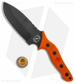 Sniper Bladeworks MAMU Fixed Blade Knife Orange G-10 (5.5" Black) -Avokelavavat Sales Store Sniper Bladeworks MAMU Fixed Blade Orange G 10 Black BHQ 143947 jr bottlecap