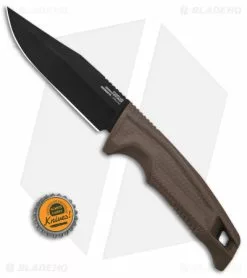 SOG Recondo FX Fixed Blade Knife Flat Dark Earth GRN (4.6" Black) -Avokelavavat Sales Store Sog RecondoFX FBK Flat Dark Earth GRN 4in Black BHQ 140879 td size