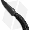 Southern Grind Jackal Pup Fixed Blade Knife Black G-10 (2.75" Black)