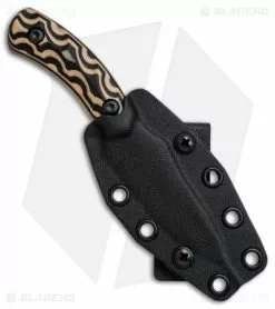 Southern Grind Jackal Pup Fixed Blade Knife Black/Tan G-10 (2.75" Black) -Avokelavavat Sales Store Southern Grind Jackal Pup G 10 Kydex Blk Tan BHQ 49060 jr sheath