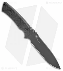 Spartan Blades Damysus Fixed Blade Knife Black Micarta (5.5" Black) SBSL003BKBK -Avokelavavat Sales Store Spartan Blades Damysus Black Micarta Black SBSL003BKBK BHQ 105921 jr spine