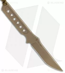 Spartan Blades Formido Fixed Blade Knife FDE W/ Coyote Kydex Sheath (4" FDE) -Avokelavavat Sales Store Spartan Blades Formido FDE coyote kydex sheath FDE BHQ 78322 er side