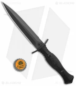 Spartan Blades Harsey Dagger Fixed Blade Knife Black G-10 (6" Black) -Avokelavavat Sales Store Spartan Blades Harsey Dagger Black G 10 Black SB49BKBKKYBK BHQ 101975 jr bottlecap