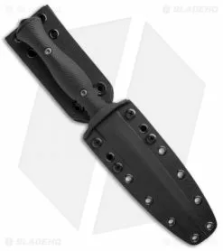 Spartan Blades Harsey Dagger Fixed Blade Knife Black G-10 (6" Black) -Avokelavavat Sales Store Spartan Blades Harsey Dagger Black G 10 Black SB49BKBKKYBK BHQ 101975 jr sheath