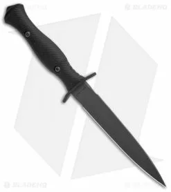 Spartan Blades Harsey Dagger Fixed Blade Knife Black G-10 (6" Black) -Avokelavavat Sales Store Spartan Blades Harsey Dagger Black G 10 Black SB49BKBKKYBK BHQ 101975 jr spine