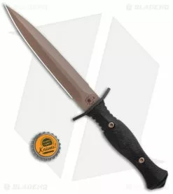 Spartan Blades Harsey Dagger Fixed Blade Knife Black G-10 (6" Dark Earth) -Avokelavavat Sales Store Spartan Blades Harsey Dagger Black G 10 Dark Earth SB49DEBKKYTN BHQ 101976 jr bottlecap
