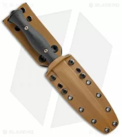 Spartan Blades Harsey Dagger Fixed Blade Knife Black G-10 (6" Dark Earth) -Avokelavavat Sales Store Spartan Blades Harsey Dagger Black G 10 Dark Earth SB49DEBKKYTN BHQ 101976 jr sheath