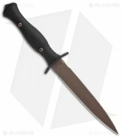 Spartan Blades Harsey Dagger Fixed Blade Knife Black G-10 (6" Dark Earth) -Avokelavavat Sales Store Spartan Blades Harsey Dagger Black G 10 Dark Earth SB49DEBKKYTN BHQ 101976 jr spine