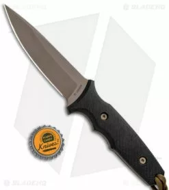 Spartan Blades Harsey TT Fixed Blade Knife Black Micarta (4.5" FDE) -Avokelavavat Sales Store Spartan Blades Harsey TT Black Micarta FDE SB43DEBKKYBK BHQ 91487 jr bottlecap