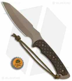 Spartan Blades Hybris Fixed Blade Green Canvas Micarta (5.3" FDE) -Avokelavavat Sales Store Spartan Blades Hybris Green Canvas Micarta FDE SB42DEGRNLTN BHQ 80096 jr bottlecap