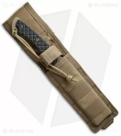 Spartan Blades Nyx Fixed Blade Knife Black Micarta (5.125" FDE) -Avokelavavat Sales Store Spartan blades nyx sb6debknltn sheath cm