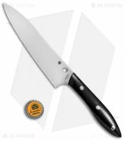 Spyderco 7" Chef's Knife Black Corian K12P 7 Spyderco 7" Chef's Knife Black Corian K12P -Avokelavavat Sales Store Spyderco 7in Chefs Black Corian K12P BHQ 50842 jr bottlecap