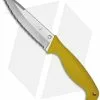 Spyderco Aqua Salt Yellow Fixed Blade Dive Knife (4.69" Satin Serr) FB23SYL -Avokelavavat Sales Store Spyderco Aqua Salt Yellow Dive Satin Serr BHQ 6811 jr