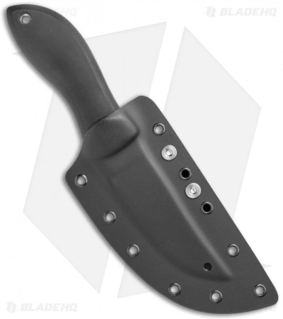 Spyderco Bill Moran Bowie Fixed Blade Knife (3.88" Satin Plain) FB01P 5 Spyderco Bill Moran Bowie Fixed Blade Knife (3.88" Satin Plain) FB01P - Image 3